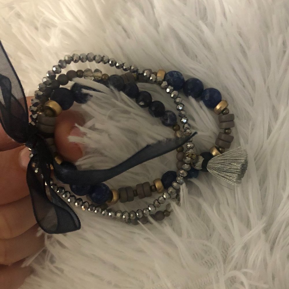Blue Bracelet Stack - Picture 2 of 11